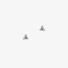Matthew Calvin- Triangle Studs- Silver